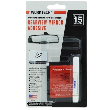 Omniscan2 WJB Industrial Technologies Professional Strength Rearview Mirror Adhesive Repair WJ601714